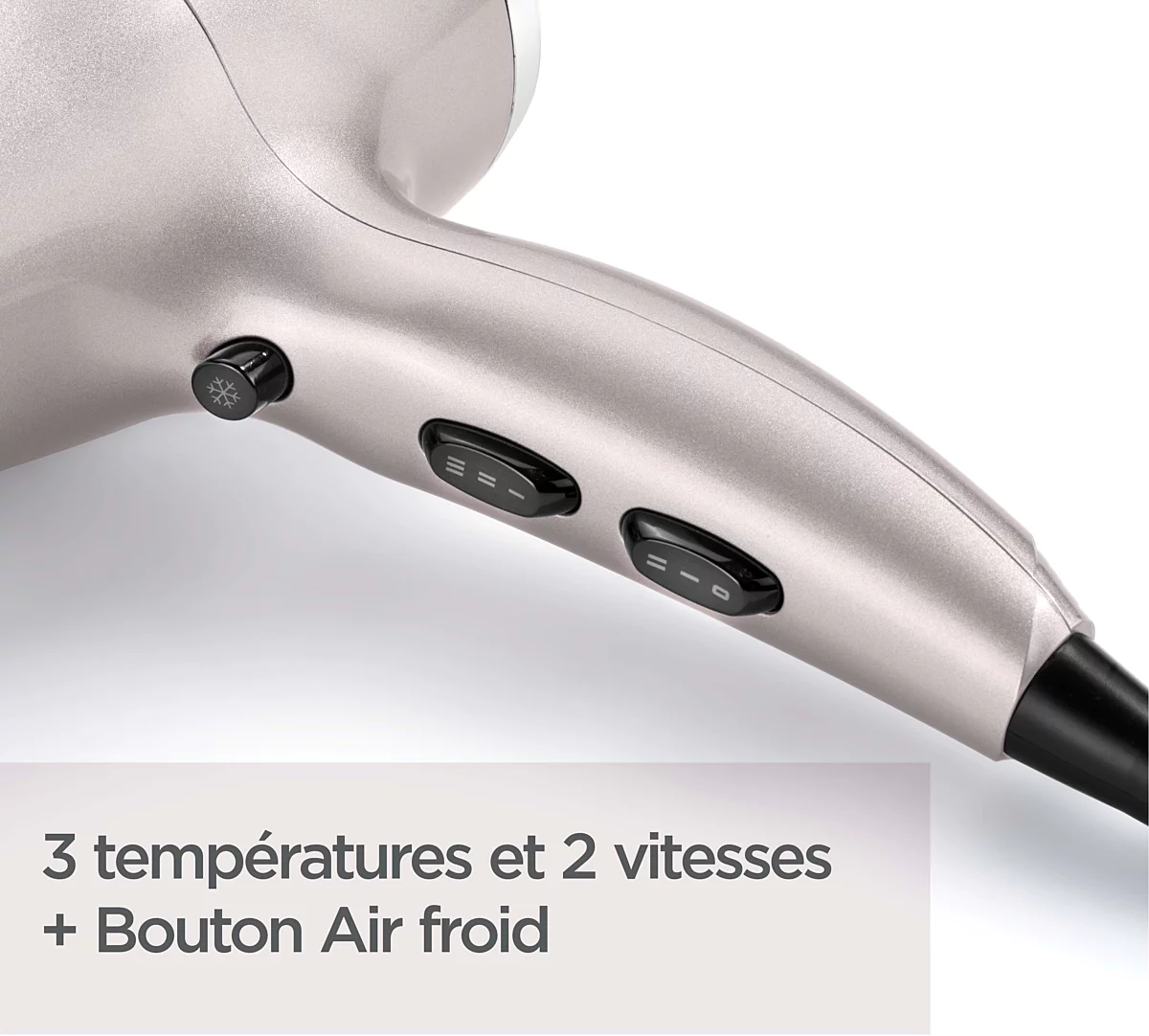 BaByliss D781E Sèche-cheveux 2300 W Mauve lustré Rose