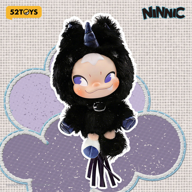 52TOYS NINNIC Série We Are Different Boîte Mystère Pendentif en Peluche Poupée de Collection Tendance Décoration de Bureau Cadeau d'Anniversaire Une Figurine Aléatoire par Commande