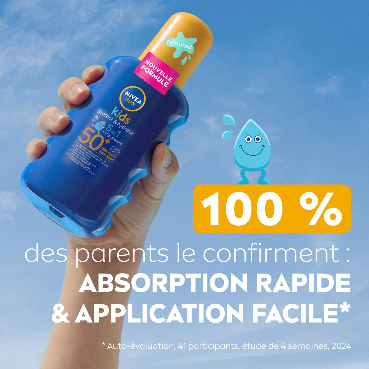 Nivea Sun Kids Spray solaire hydratant SPF 50+ - 200 ml