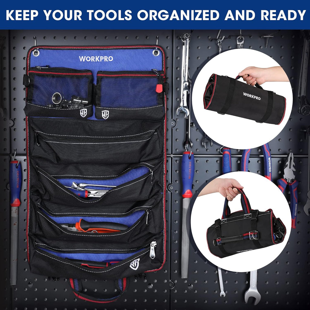 Sac de rangement à rouler pour outils