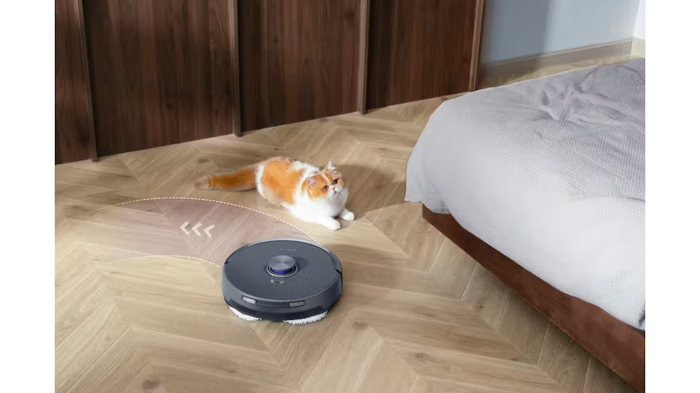 Narwal Freo Z10 Ultra Aspirateur robot laveur, Doubles caméras RGB et doubles puces, Évitement par IA, Nettoyage en profondeur des coins aux bords 8 N, Séparation sec-humide, 18000 Pa