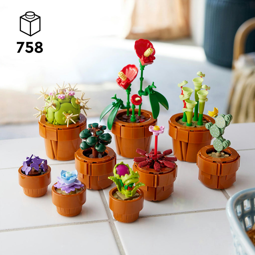 LEGO Botanicals 10329 Les plantes miniatures