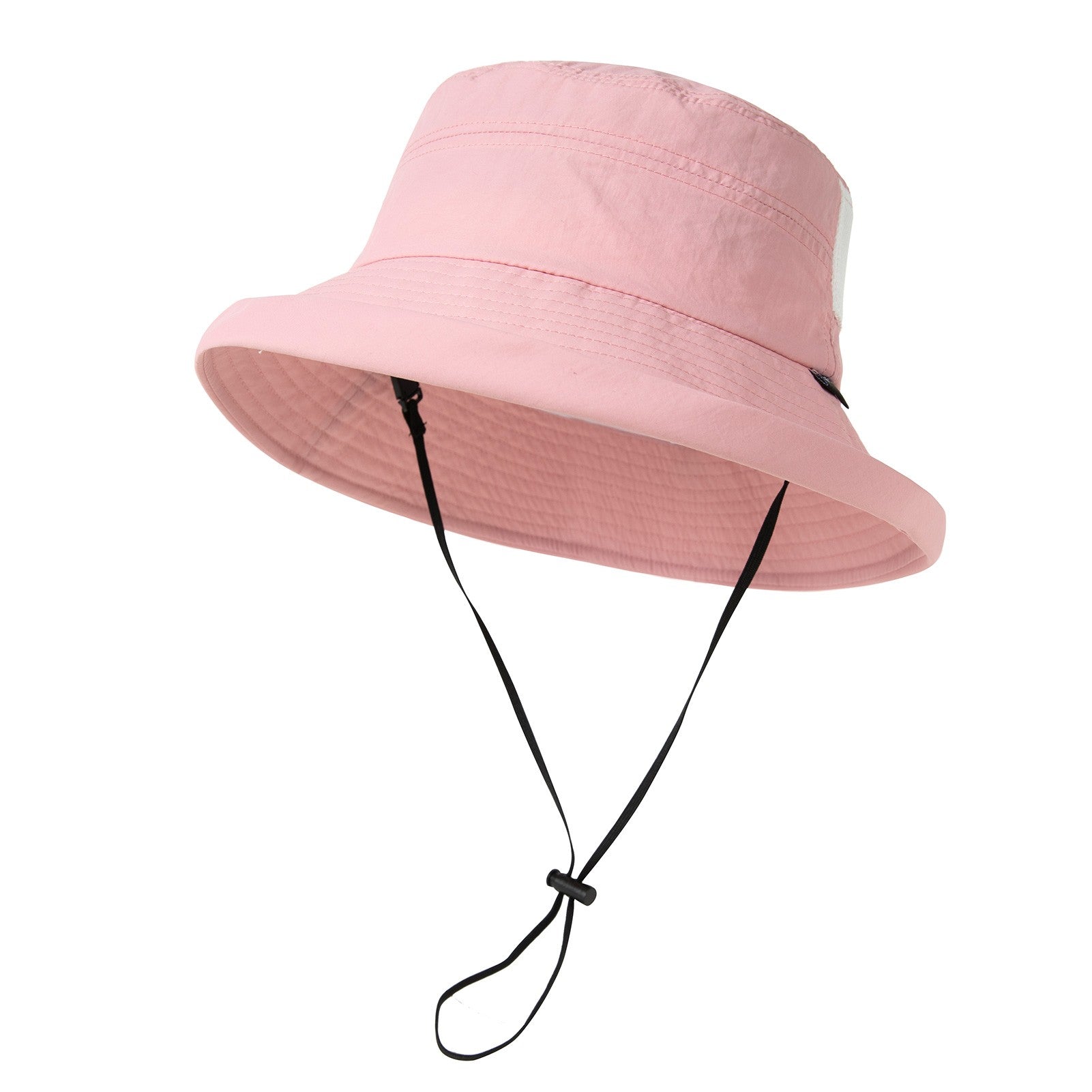 TOP-EX Bob de soleil à large bord pour femme avec ouverture pour queue de cheval, pliable, été, voyage, plage, extérieur Rose