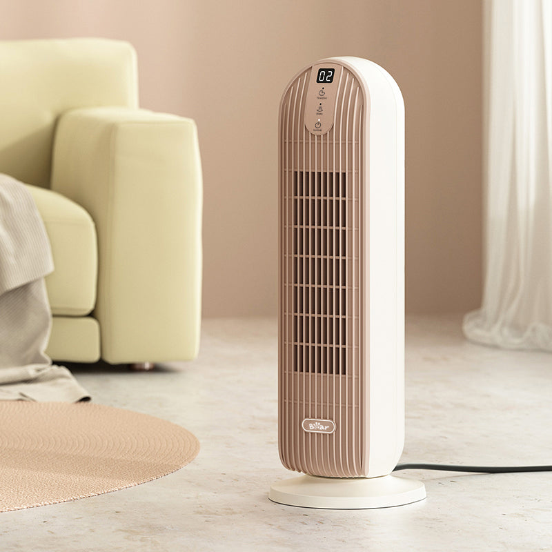 Bear radiateur électrique portable, 2000 W, chauffage rapide, ventilation inclinée vers le haut, oscillation 90°, large portée, minuterie intelligente 12 h, DNQ-C20H5