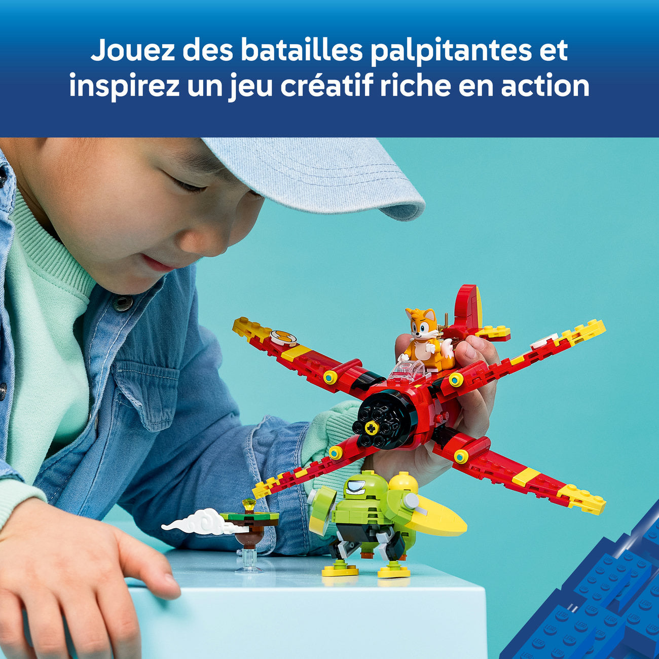 LEGO Sonic 77119 Le Tornado-1 de Tails