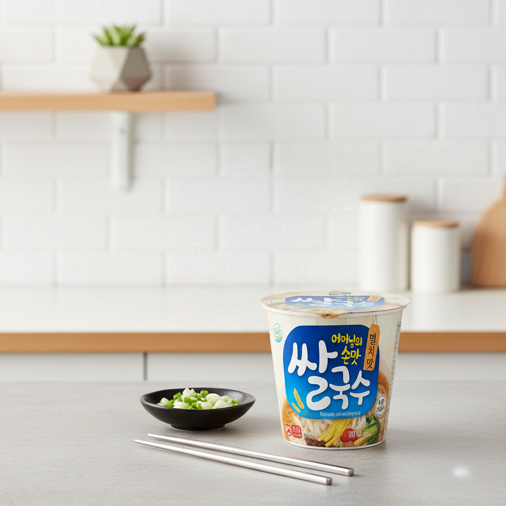 BAEKJE Nouilles de riz saveur anchois - 58 g