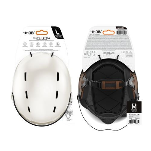 CASQUE de PROTECTION STYLE CASR CREME L