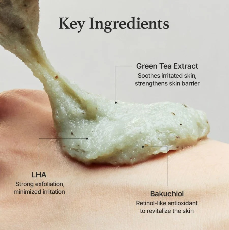 Arencia Nettoyant Gâteau de Riz Pores Profonds LHA Thé Vert - 150 ml