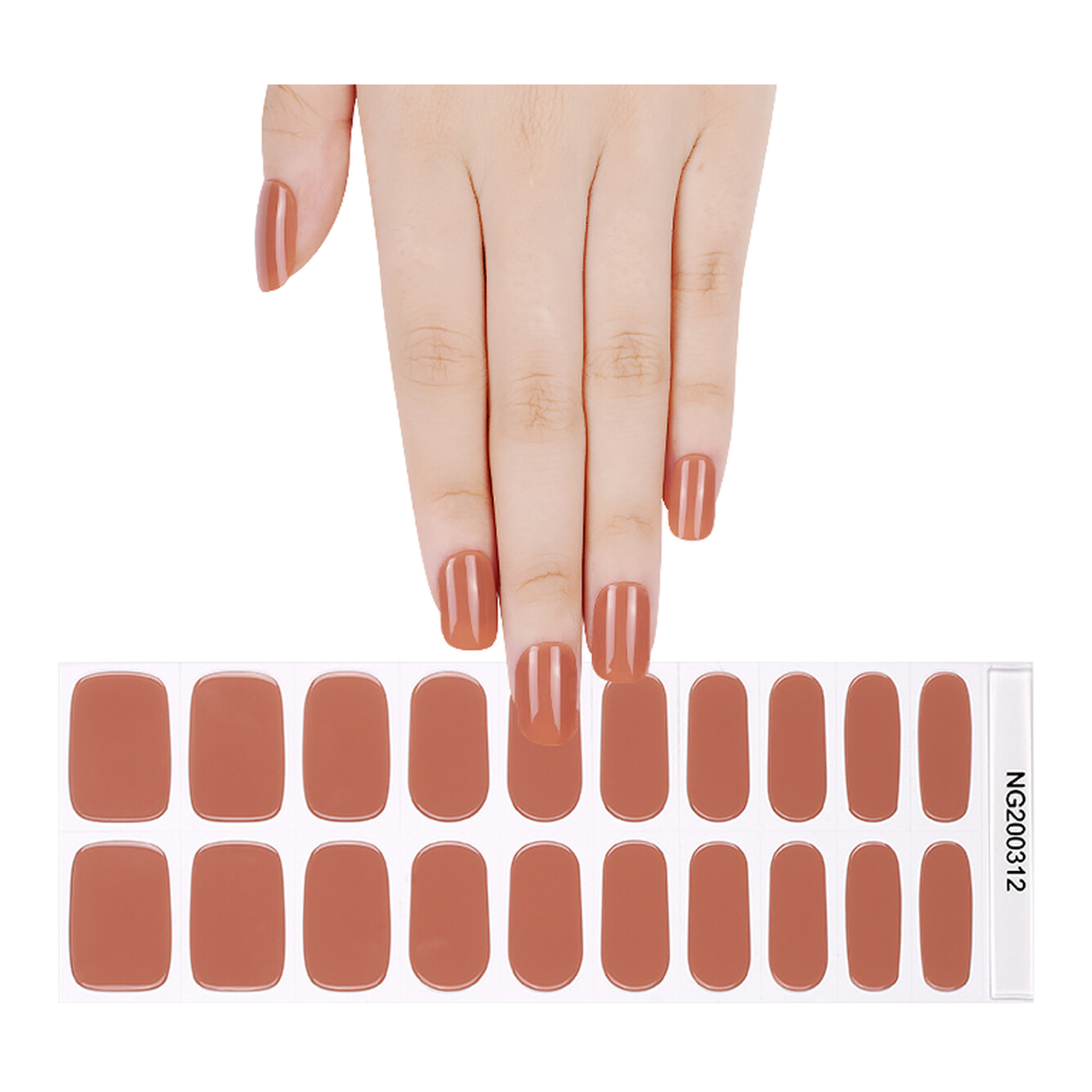 MeoMagic 14-140 Autocollants gels pour ongles - 20 pièces