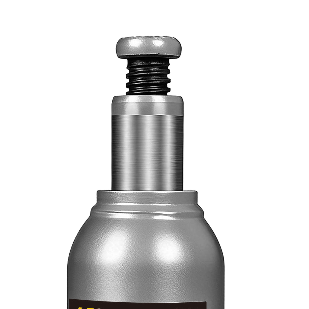 TCE Cric Bouteille Hydraulique Vertical Robuste 6t 207-402mm Base en Acier Forgé Tige de Piston Chromée avec Soupape de Sécurité Anti-Débordement pour Lever des SUVs Pick-Ups Camions