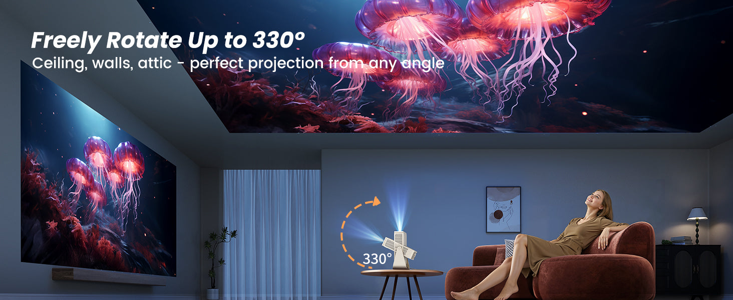 Bear multi-usages marmite électrique & Yaber L1 Pro projecteur home cinéma intelligent