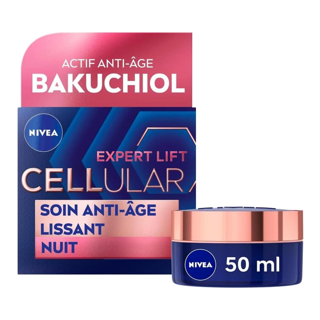 NIVEA Cellular Expert Lift Crème de nuit visage lissante anti-âge 50 ml