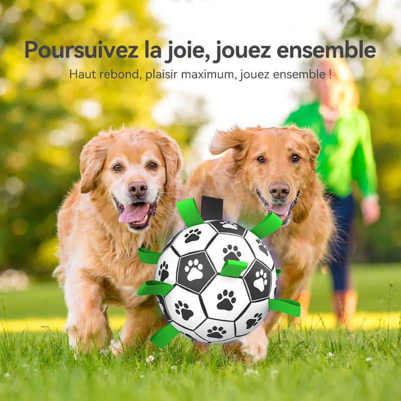 BLINKIT Ballon de Foot Gonflable pour Chien, Jouet Interactif Léger et Élastique, Résistant à l'Usure, Taille 15cm