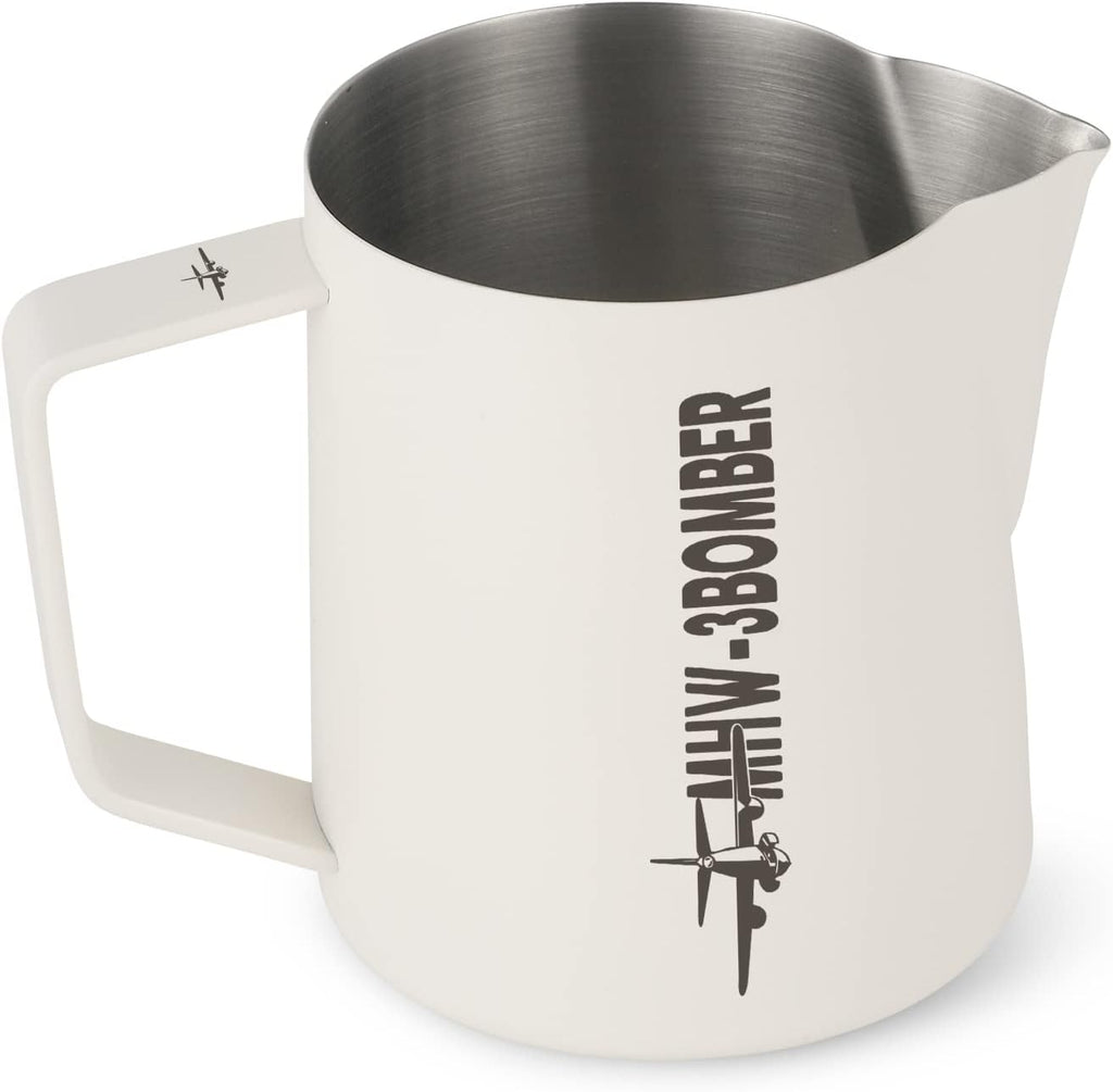 MHW-3BOMBER P5020W 5.0 Pichet à latte art en acier inoxydable blanc - 500 ml