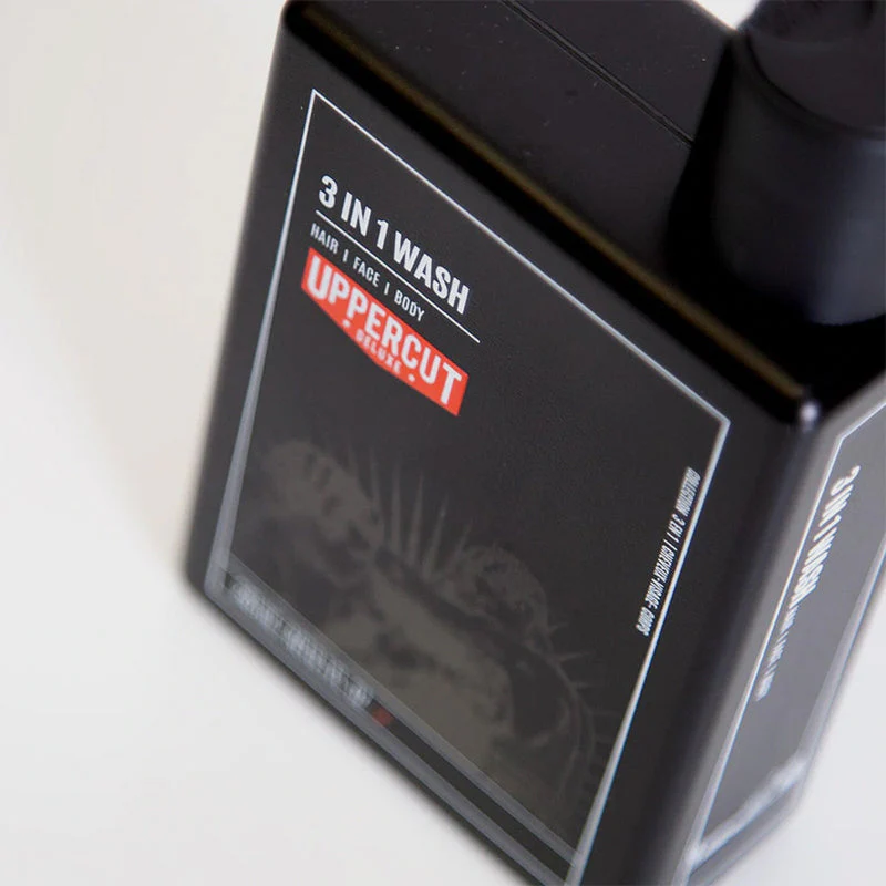Uppercut Deluxe 3-en-1 Shampooing et Gel Douche Corps 240 ml