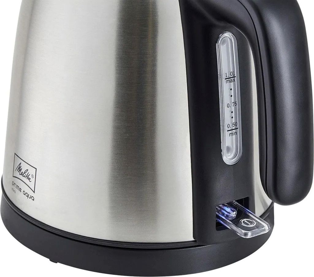 Melitta Bouilloire Prime Aqua Mini 213009 1l acier inoxydable
