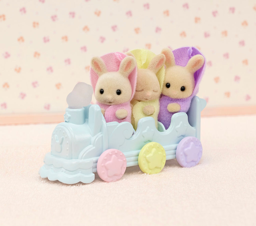 Sylvanian Families Coffret de Jeu Bébé Triplets Bain
