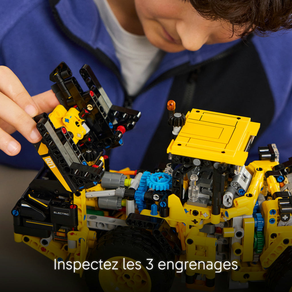 LEGO Technic 42209 Volvo L120 Set de Construction Chargeuse sur Pneus Électrique