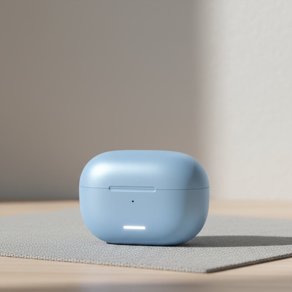 Soundcore by Anker Liberty 4 NC Casque Bluetooth sans fil, Bluetooth 5.3, Réduction de bruit adaptative aux oreilles et à l'environnement, Hi-Res, 50 h d'autonomie, Bleu clair