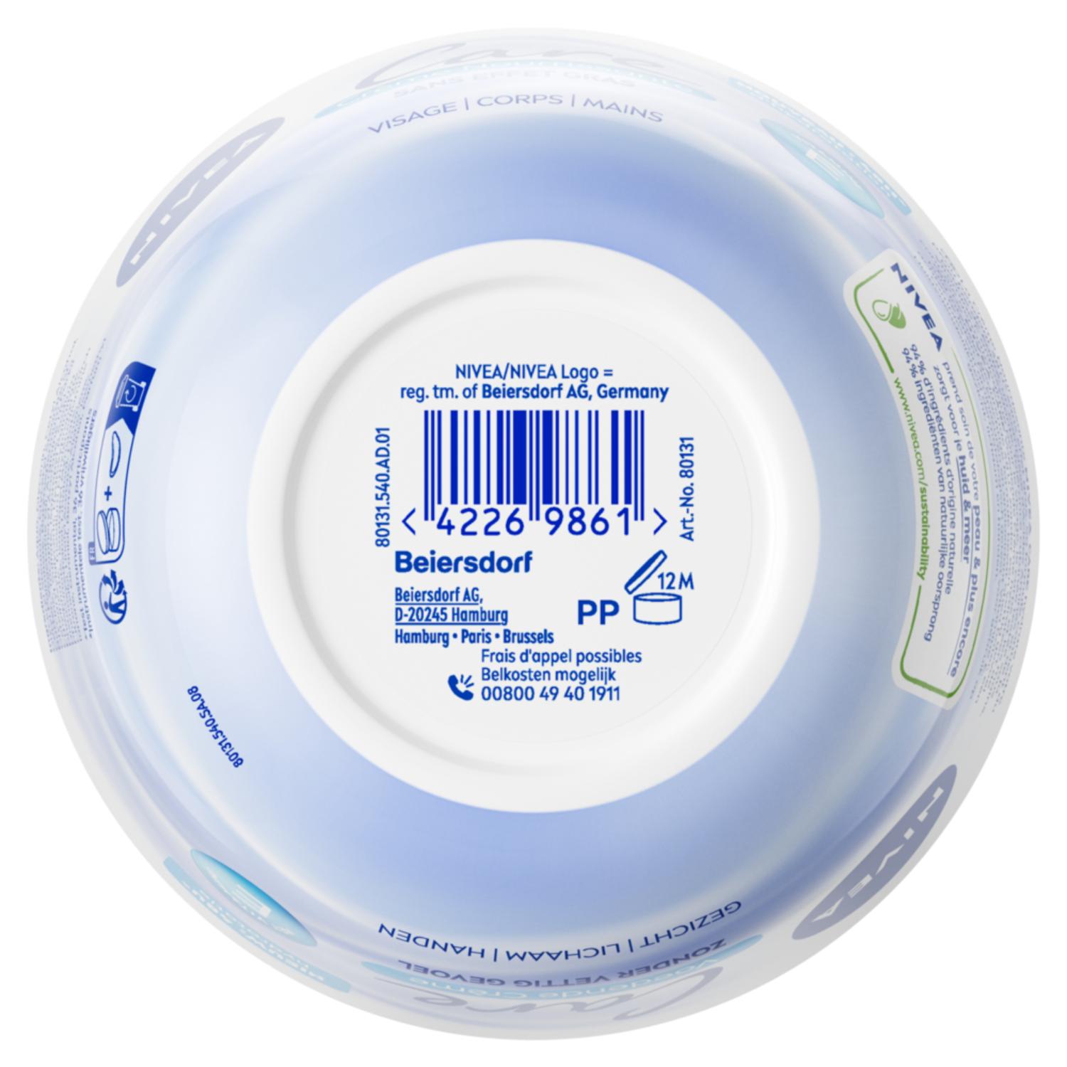NIVEA Care Crème Nourrissante Pot 200 ml