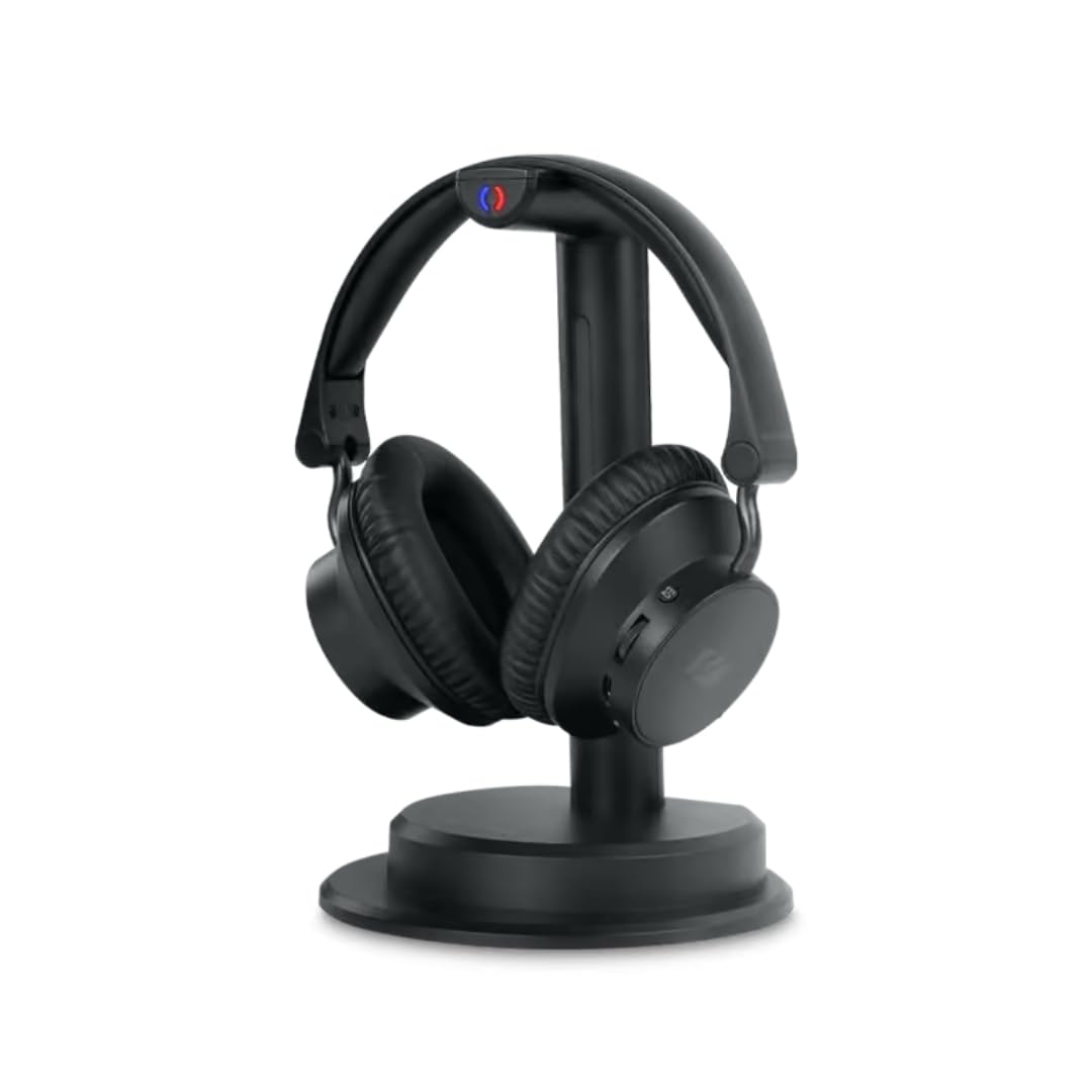 Muse Casque TV Soundcore avec base de charge et émetteur