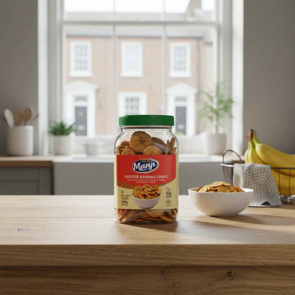 Manji Chips de banane au poivre - 250 g