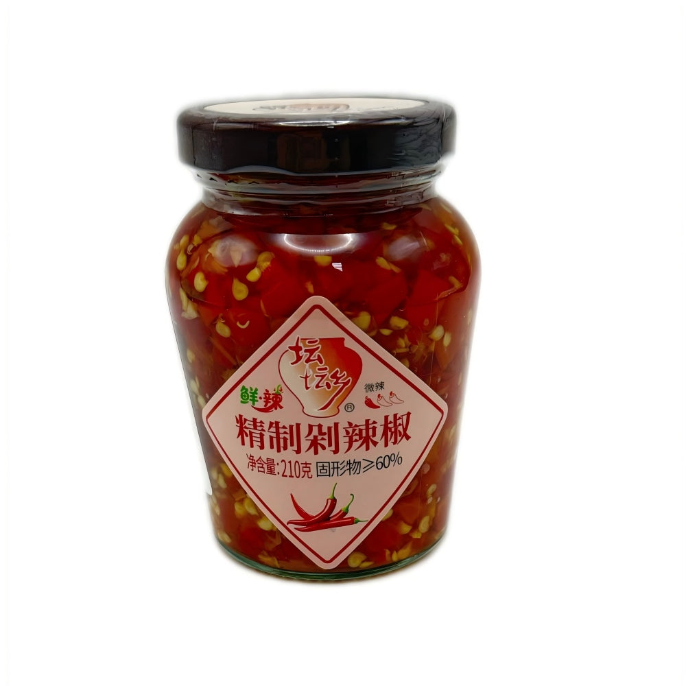 Tan Tan Xiang Piment émincé de qualité - 210 g