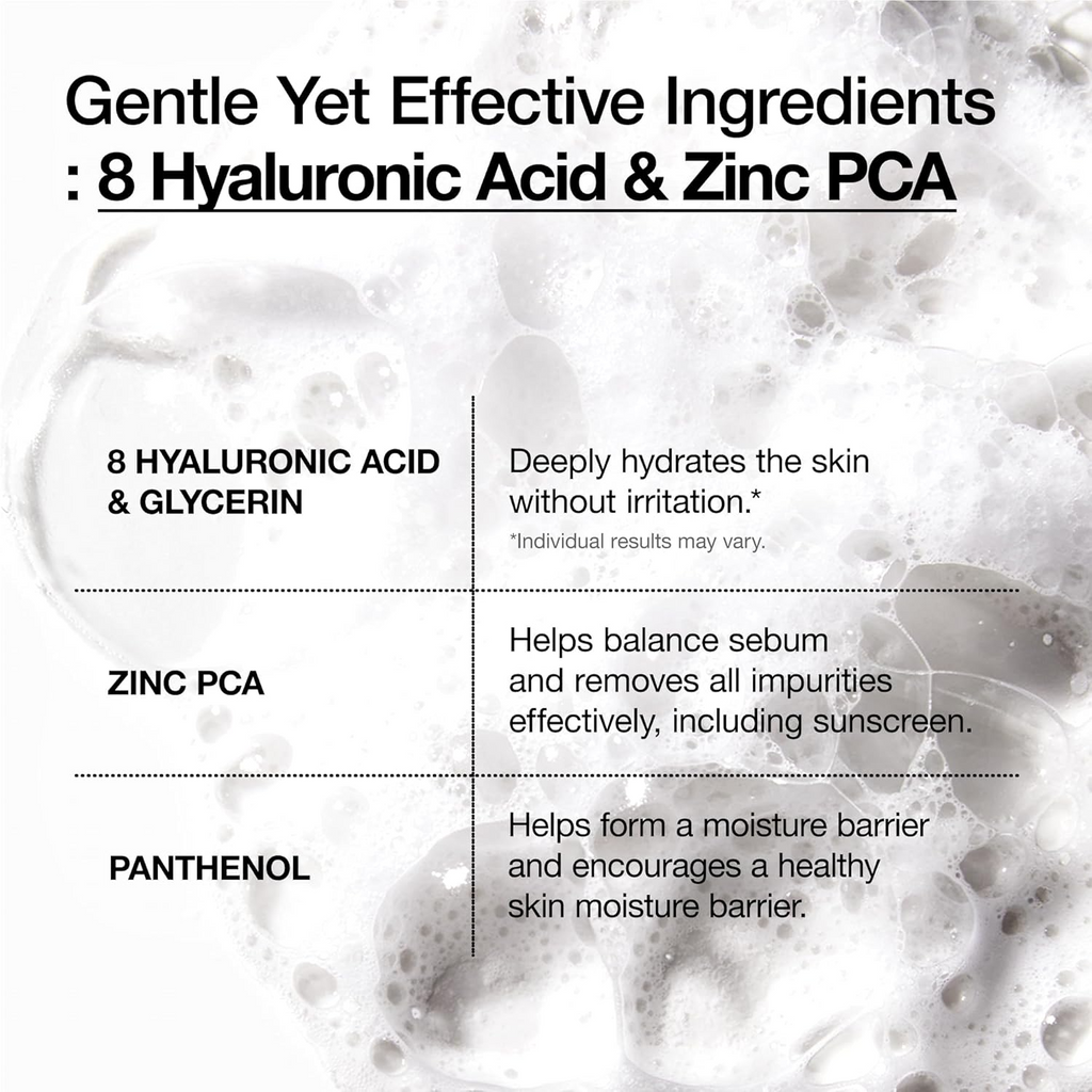 Anua 8 Nettoyant Moussant Doux Hydratant Acide Hyaluronique 150 ml