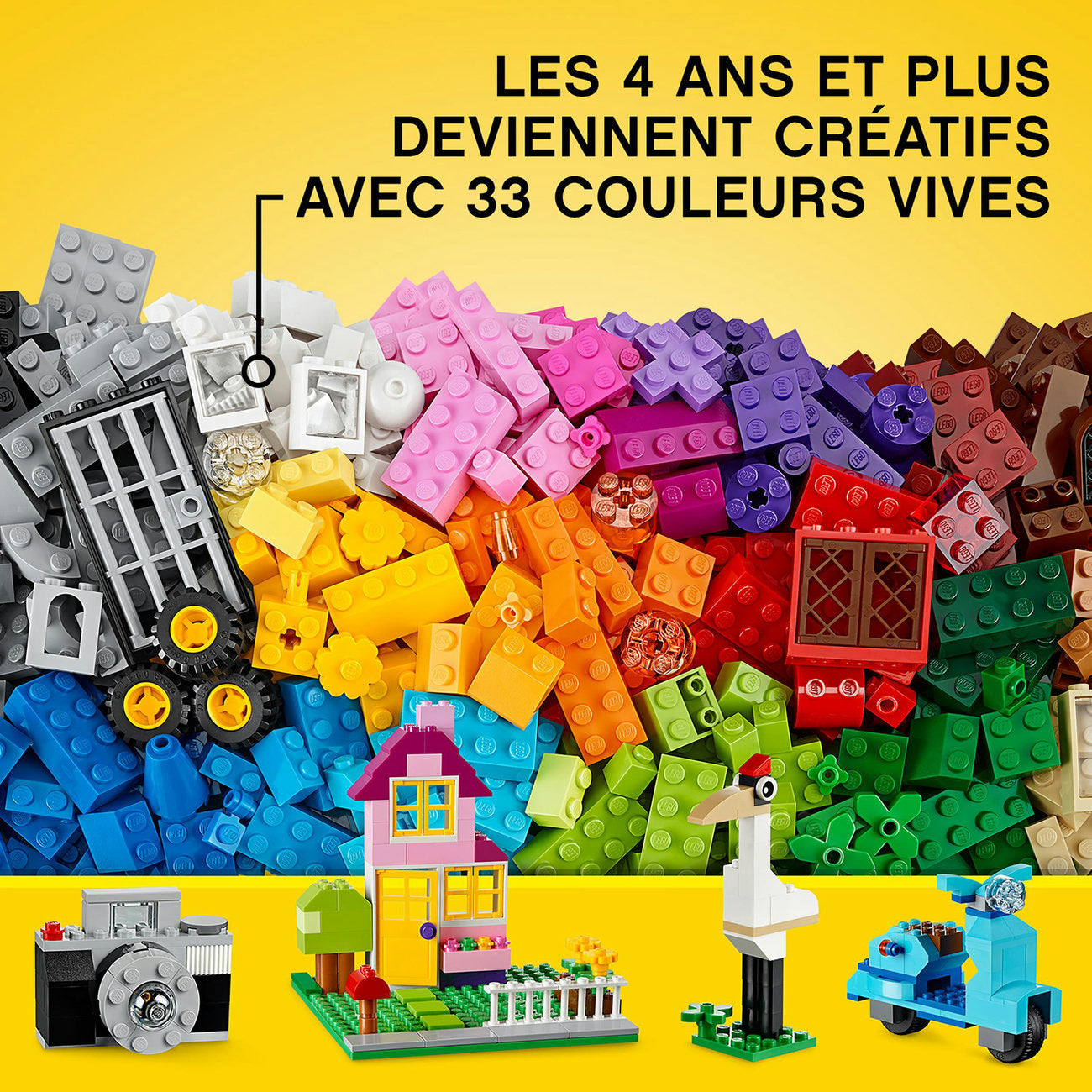 LEGO Classic 10698 Boîte de briques créatives deluxe