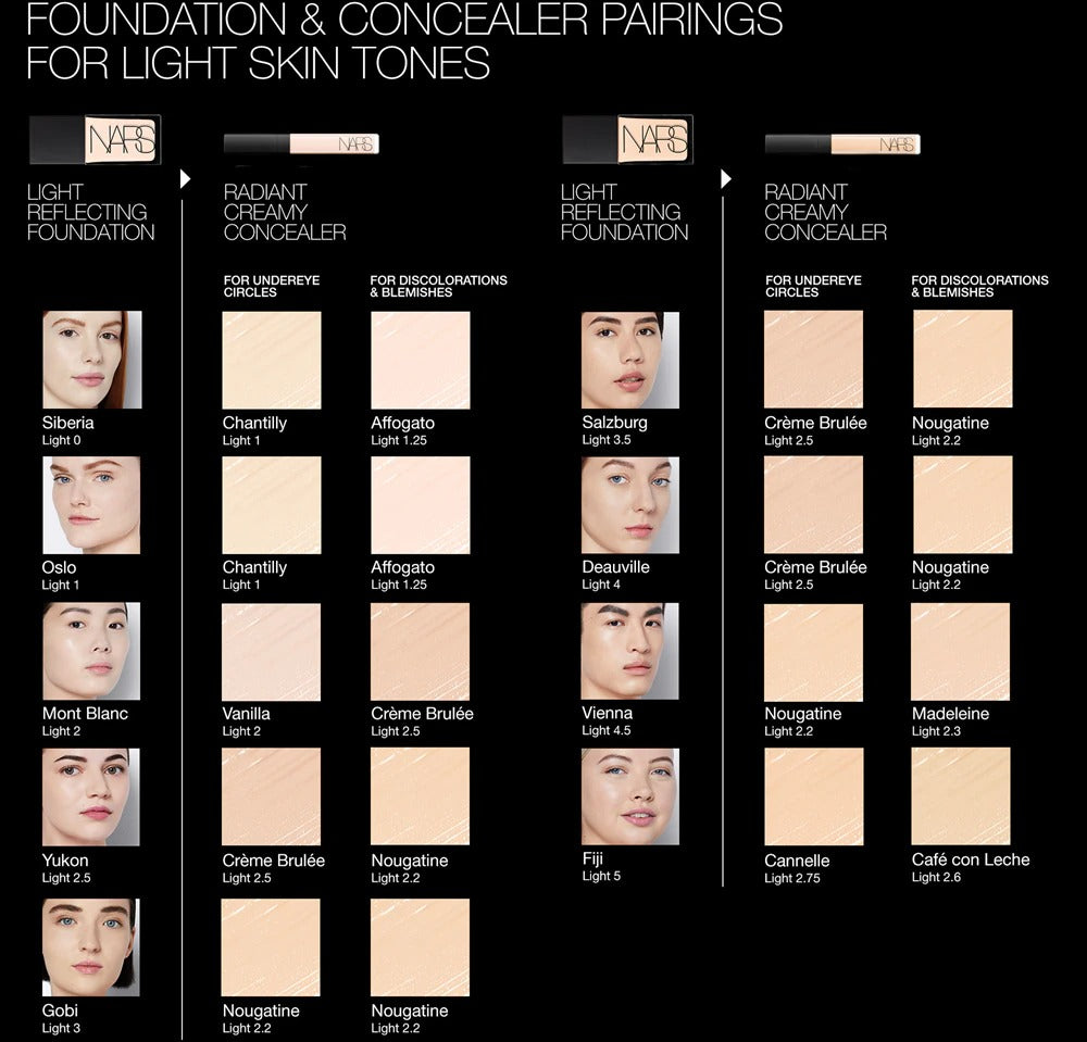 NARS Fond de teint soin avancé Light Reflecting - L1 Oslo 30 ml