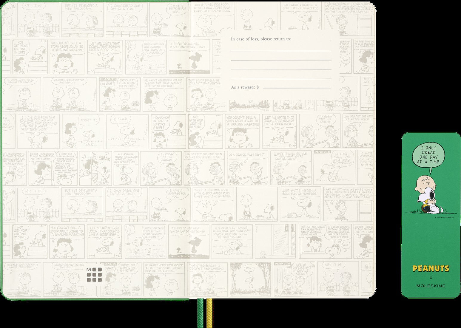 MOLESKINE Edition Limitee Peanuts Charlie & Snoopy Agenda 12M Journalier Grand Format