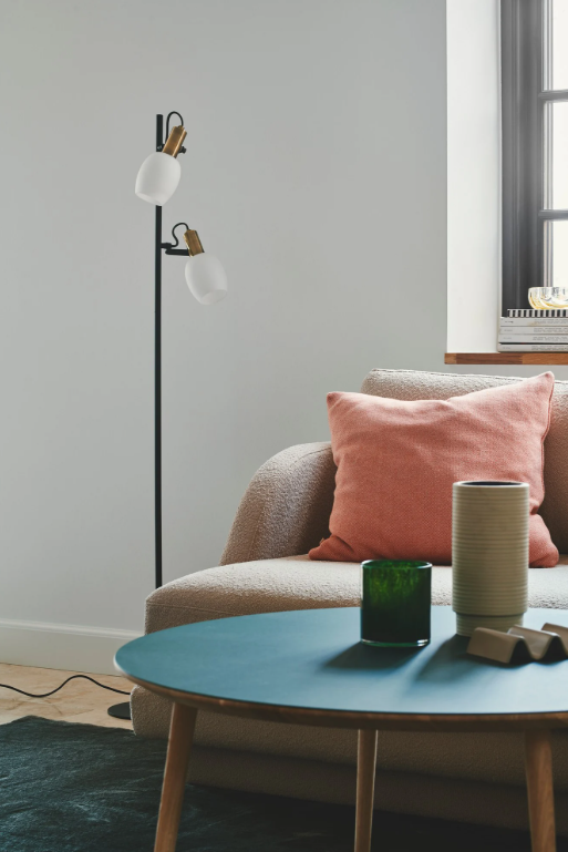 Lampadaire ARILD métal noir IP20 E14 - Nordlux, Intérieur