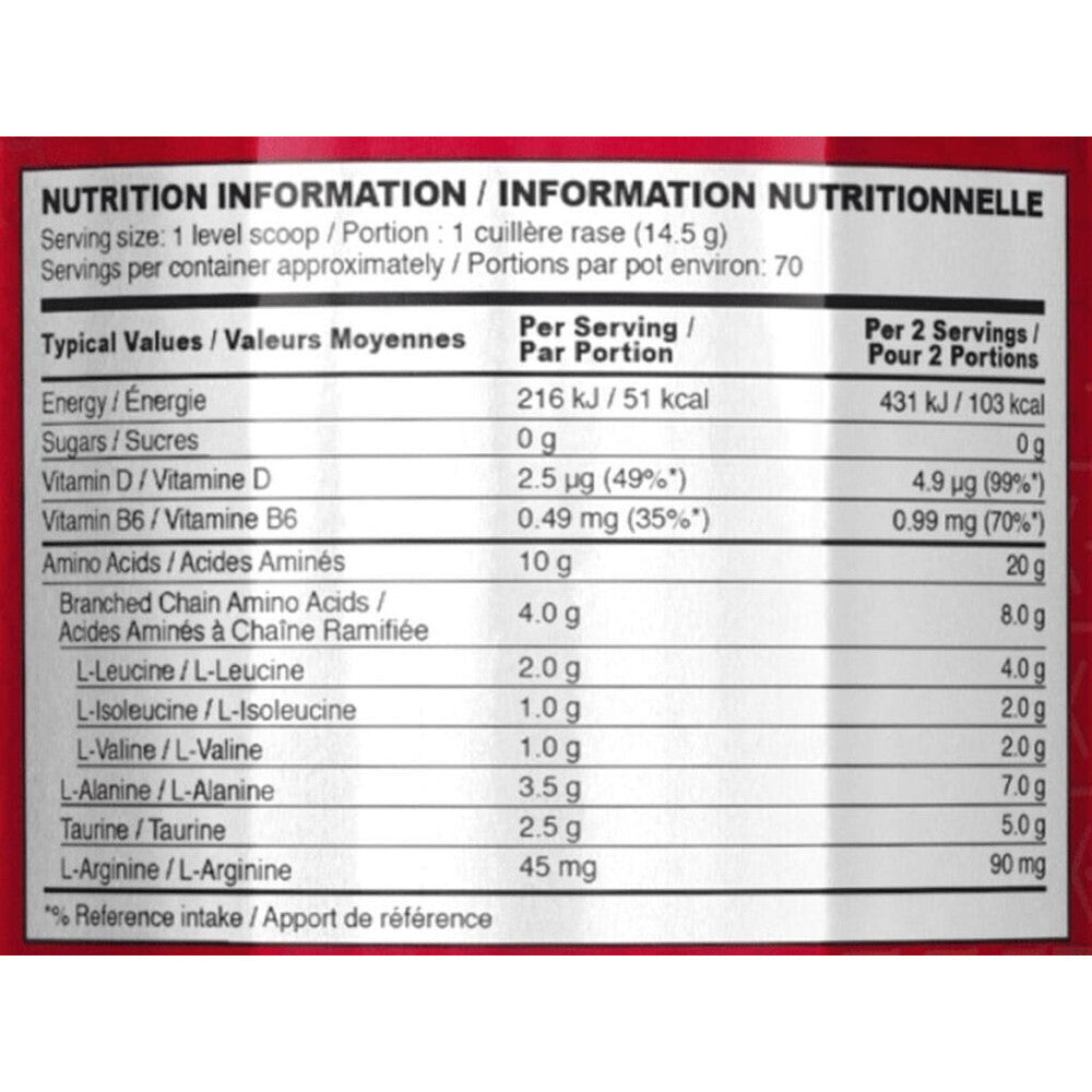 BSN Amino X saveur framboise bleue - 1 kg