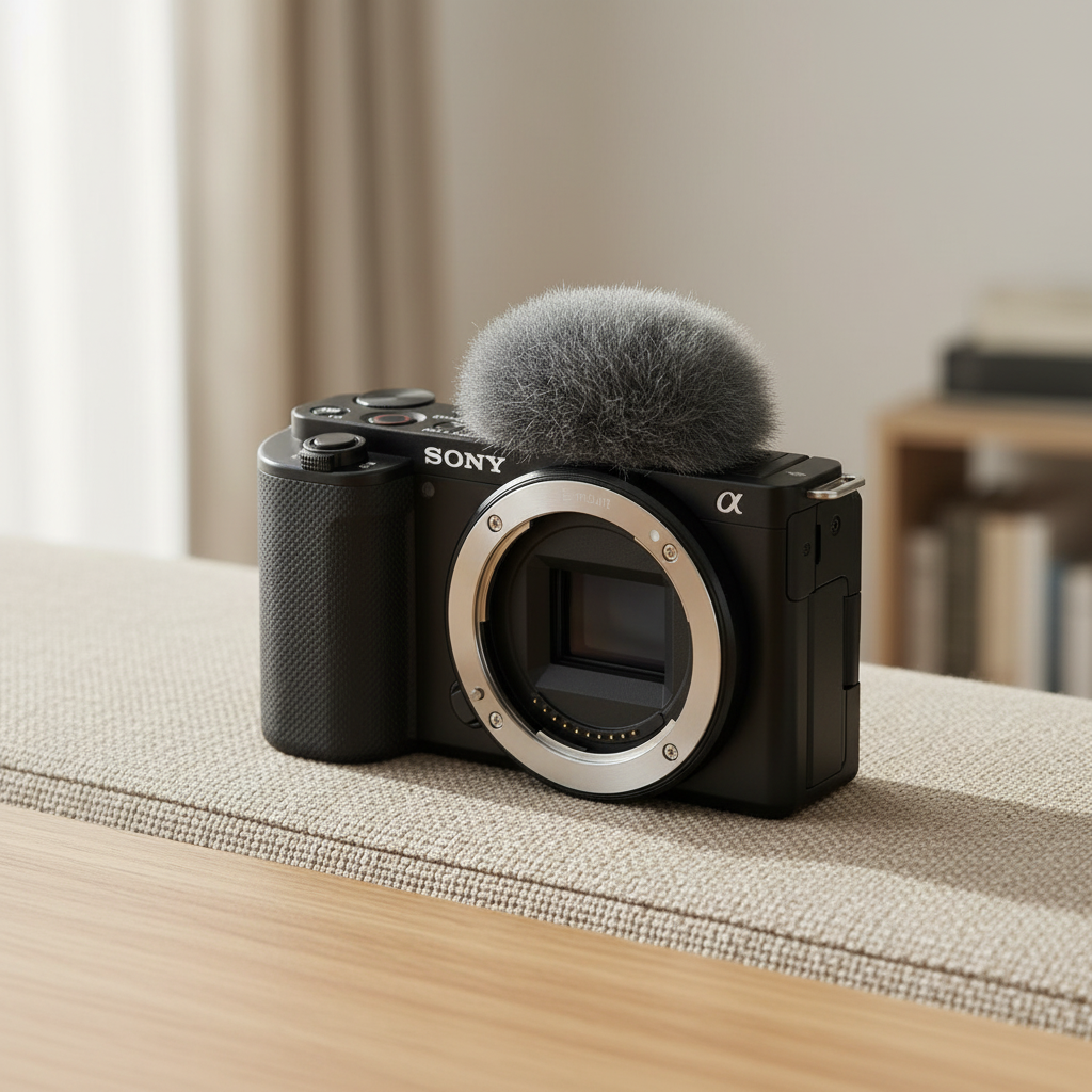 Sony ZV-E10 Appareil photo/vlogging hybride, boîtier seul