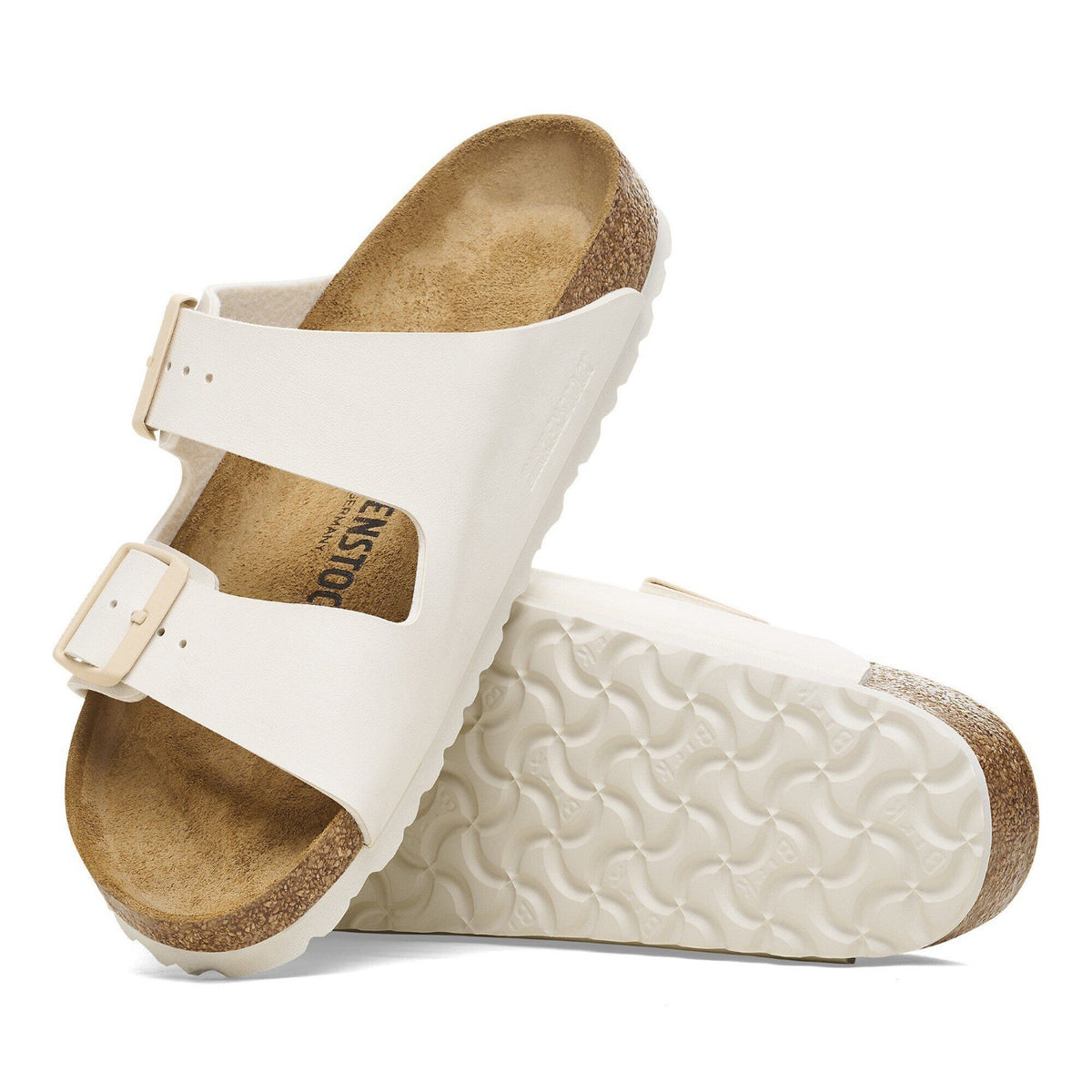 Birkenstock Arizona Birko Flor Eggshell