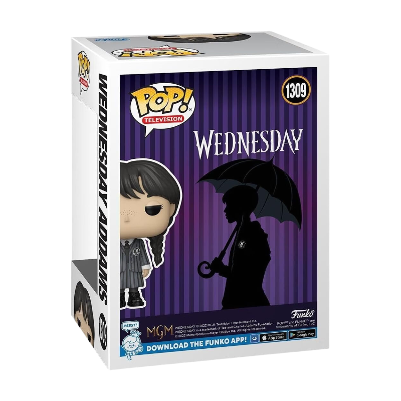 FUNKO Pop! Television Wednesday #1309 Mercredi Addams