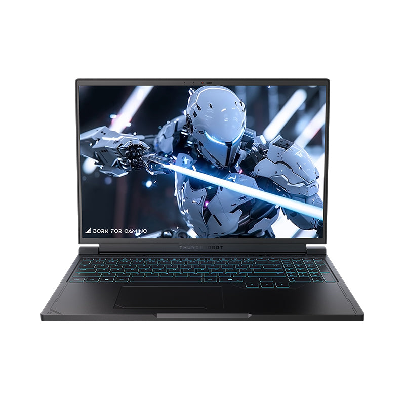 THUNDEROBOT Radiant S16 Ordinateur portable de jeu écran 16 pouces QHD+ 2K à 240 Hz, AMD Ryzen 7 7745HX, 16 Go de RAM DDR5, SSD 1 To, NVIDIA GeForce RTX 5060, clavier rétroéclairé RVB, Wi-Fi 6 - Noir