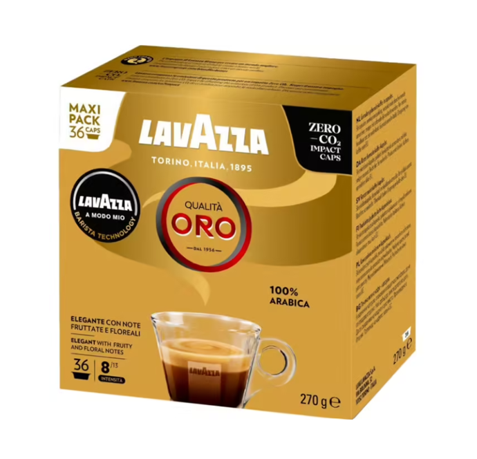 LAVAZZA Capsules Compatibles A Modo Mio Oro 36 capsules