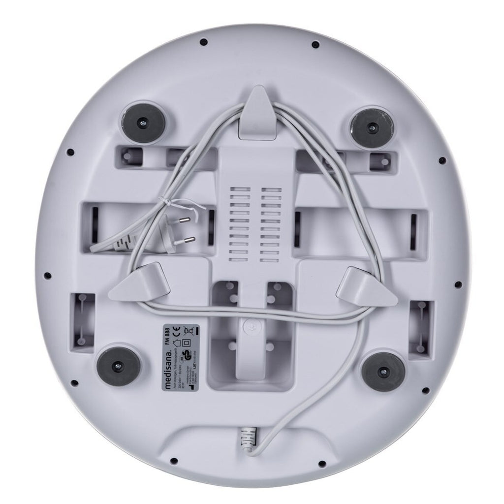 Medisana FM 888 - Appareil de massage des pieds Shiatsu, électrique, fonction de lumière rouge, fonction chauffante, 2 vitesses, massage Shiatsu et compression pour les pieds et la plante des pieds