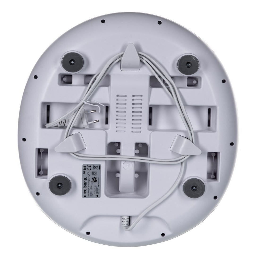 Medisana FM 888 - Appareil de massage des pieds Shiatsu, électrique, fonction de lumière rouge, fonction chauffante, 2 vitesses, massage Shiatsu et compression pour les pieds et la plante des pieds