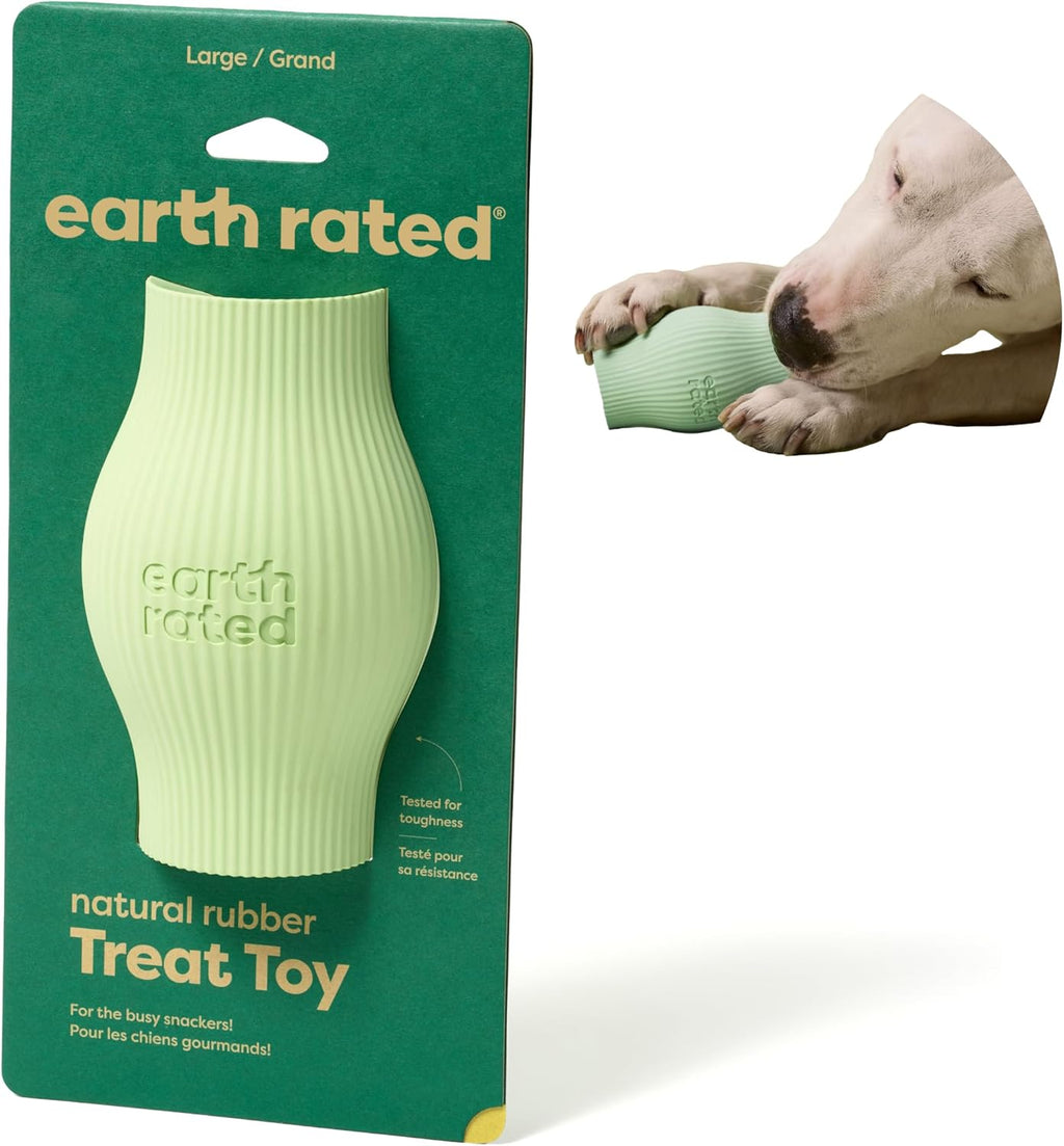 Earth Rated Jouet à friandises en caoutchouc 13 x 8,5 cm - 1 pièce