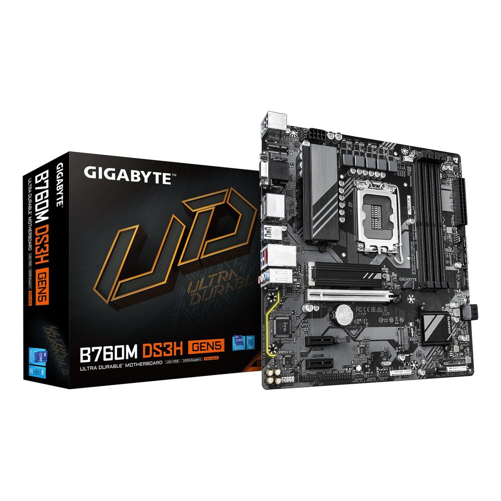 GIGABYTE B760M DS3H GEN5 Carte mère Micro-ATX LGA1700 DDR5