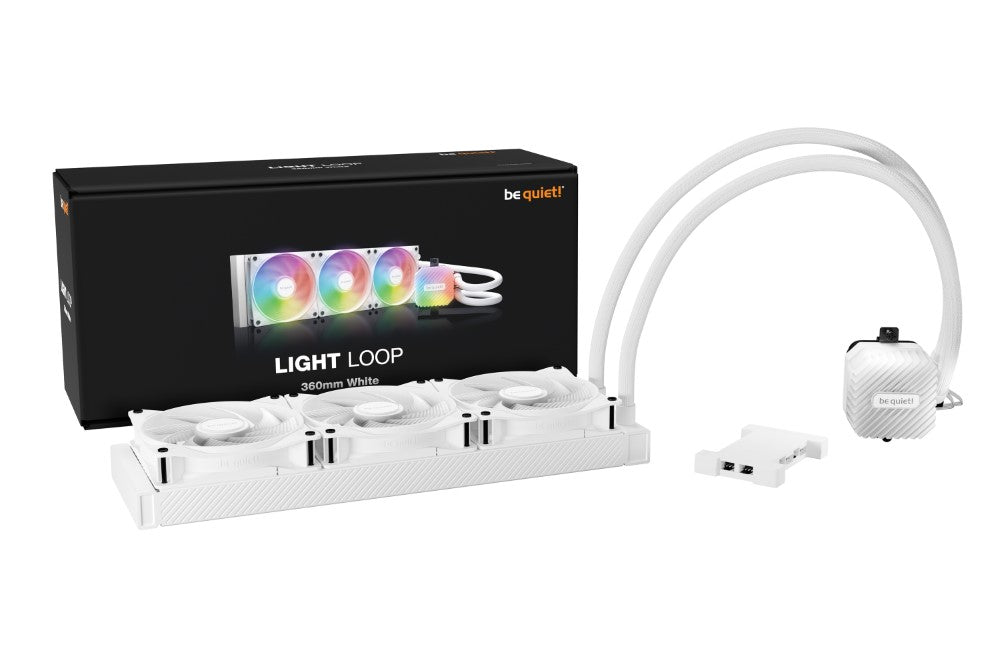 be quiet! LIGHT LOOP 360 mm Blanc