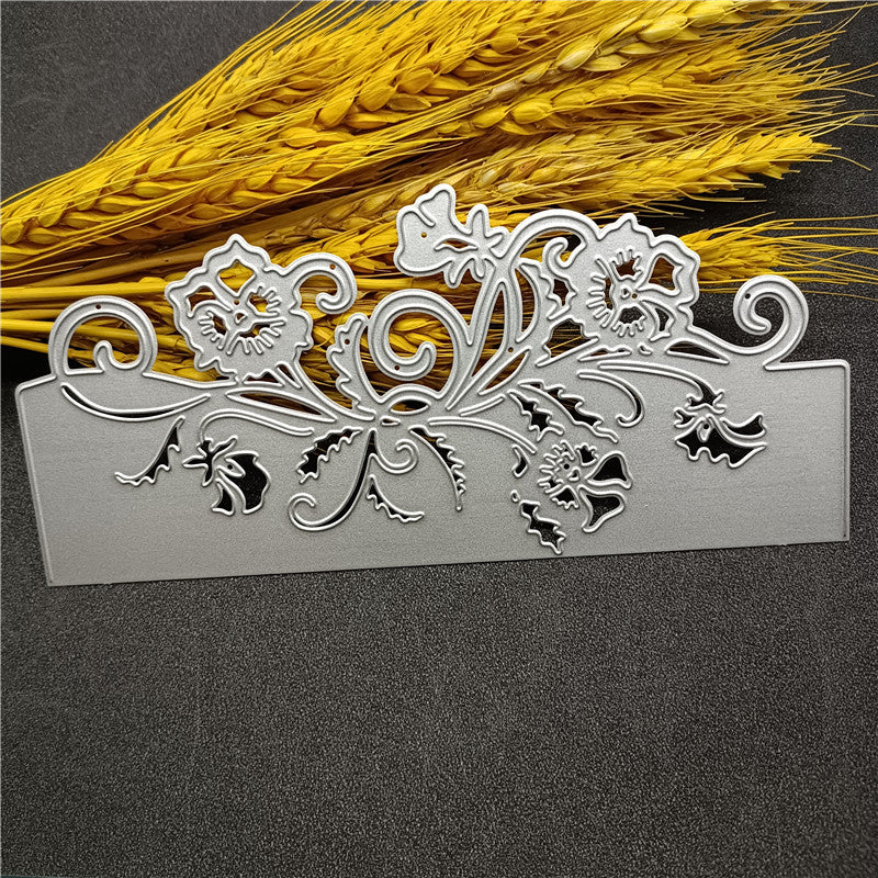 Coupes pour la création de cartes, dies de découpe en métal pour le jour de Noël, découpes de félicitations, gabarits de filigrane d'anniversaire, modèle pour le scrapbooking DIY
