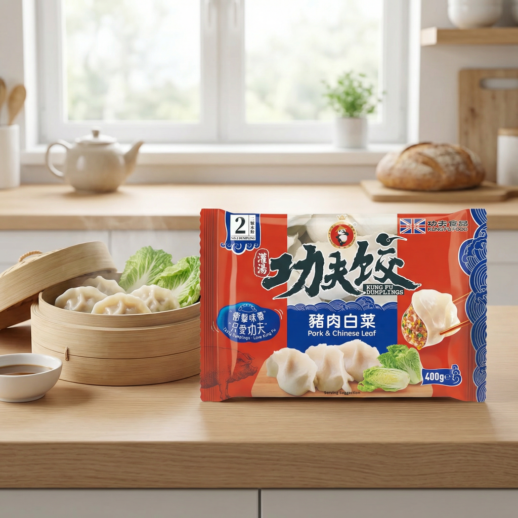 KUNG FU raviolis de porc & chou chinois - 400 g