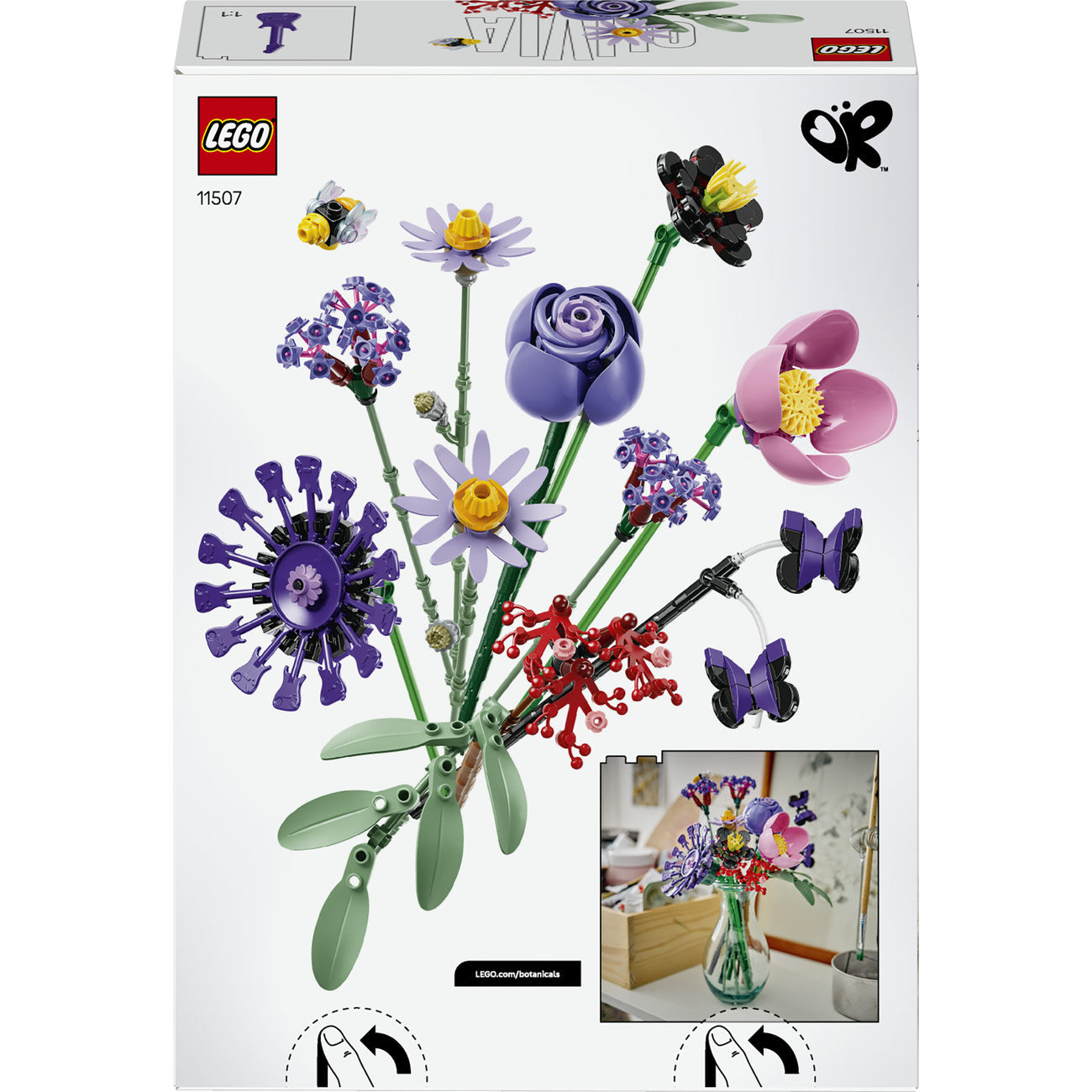 LEGO Botanicals 11507 Bouquet de fleurs d'Olivia Rodrigo