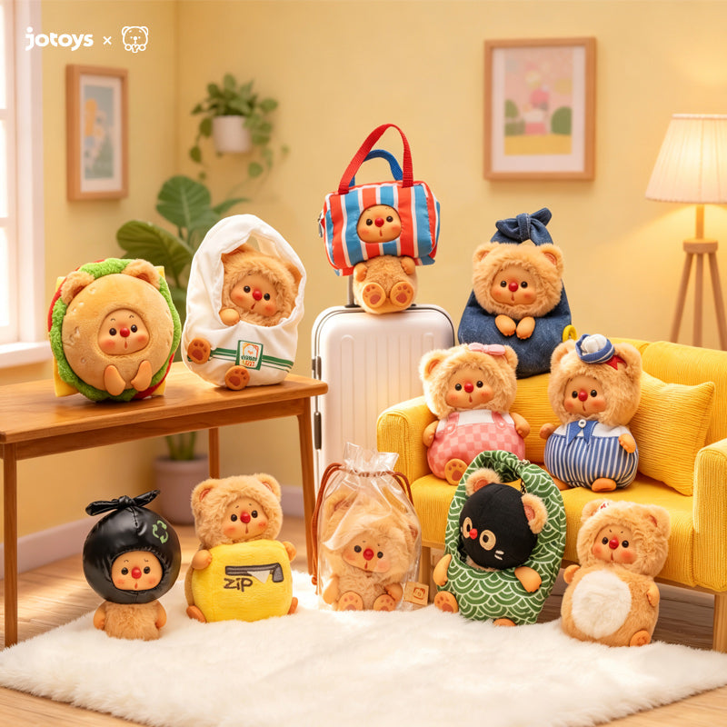JOTOYS OYO Sac à trésor portable mini série boîte mystère en peluche taille de la boîte extérieure 580470535 nombre de modèles 11
