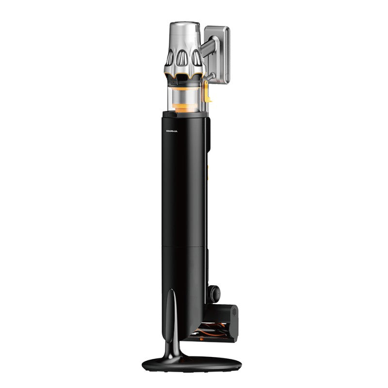 Aspirateur sans fil Deerma T50W XT avec socle tout-en-un sans entretien : vidange automatique, stérilisation UV et charge automatique intégrées