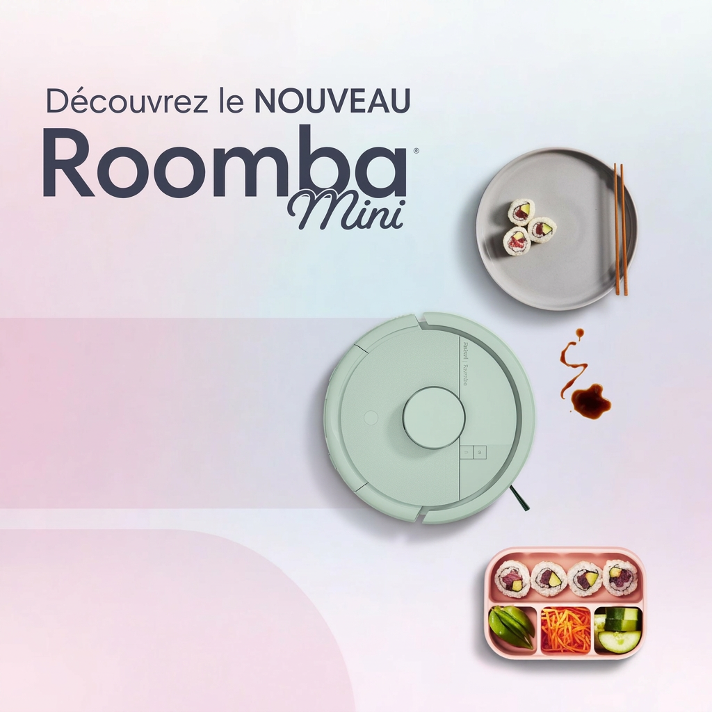 iRobot Robot aspirateur Roomba Mini Mint F155440