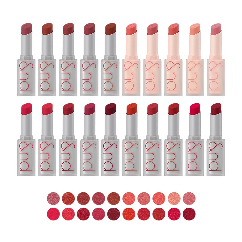rom&nd Rouge à lèvres zéro mat 17 Red Heat 3 g